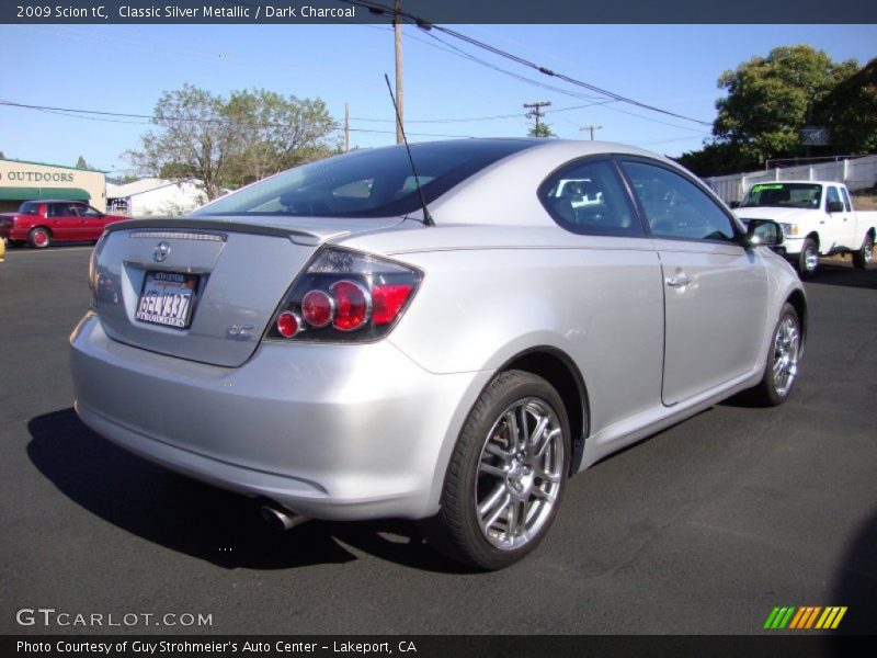 Classic Silver Metallic / Dark Charcoal 2009 Scion tC