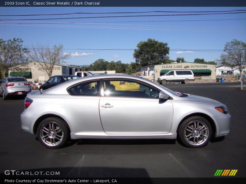 Classic Silver Metallic / Dark Charcoal 2009 Scion tC