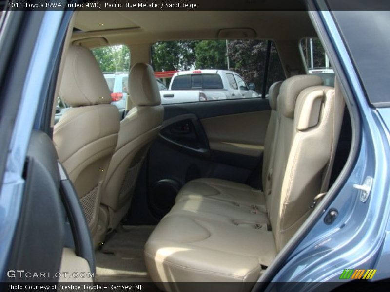Pacific Blue Metallic / Sand Beige 2011 Toyota RAV4 Limited 4WD