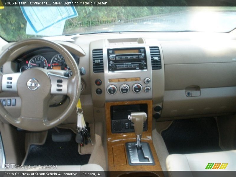 Silver Lightning Metallic / Desert 2006 Nissan Pathfinder LE
