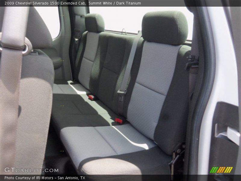 Summit White / Dark Titanium 2009 Chevrolet Silverado 1500 Extended Cab
