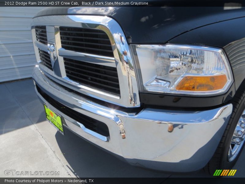Black / Dark Slate/Medium Graystone 2012 Dodge Ram 2500 HD ST Crew Cab