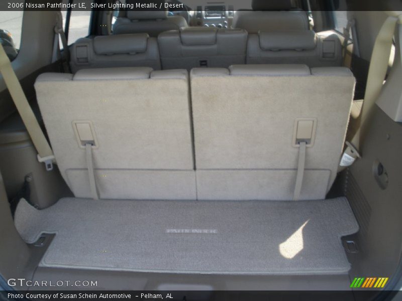 Silver Lightning Metallic / Desert 2006 Nissan Pathfinder LE