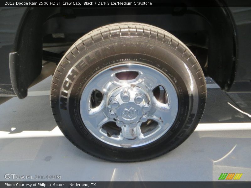Black / Dark Slate/Medium Graystone 2012 Dodge Ram 2500 HD ST Crew Cab
