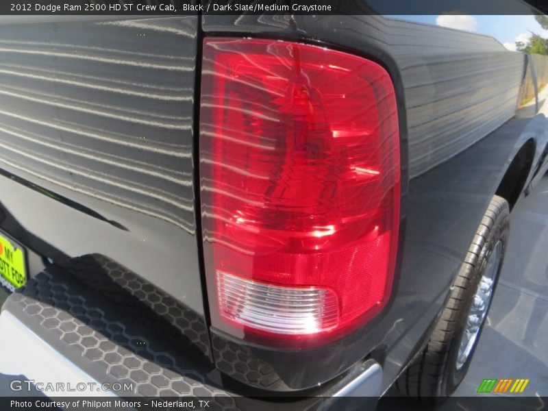 Black / Dark Slate/Medium Graystone 2012 Dodge Ram 2500 HD ST Crew Cab