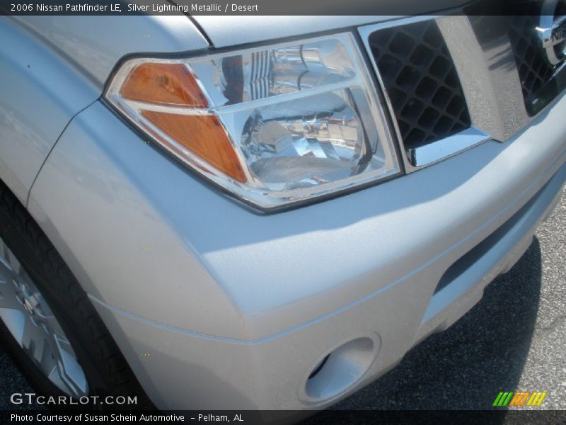 Silver Lightning Metallic / Desert 2006 Nissan Pathfinder LE