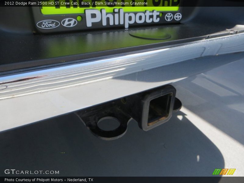 Black / Dark Slate/Medium Graystone 2012 Dodge Ram 2500 HD ST Crew Cab