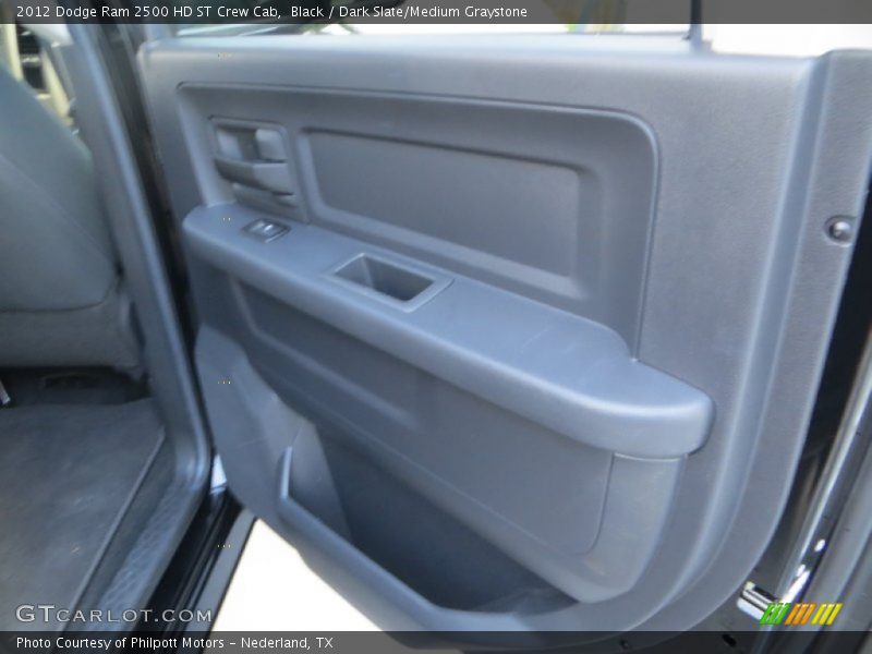 Black / Dark Slate/Medium Graystone 2012 Dodge Ram 2500 HD ST Crew Cab