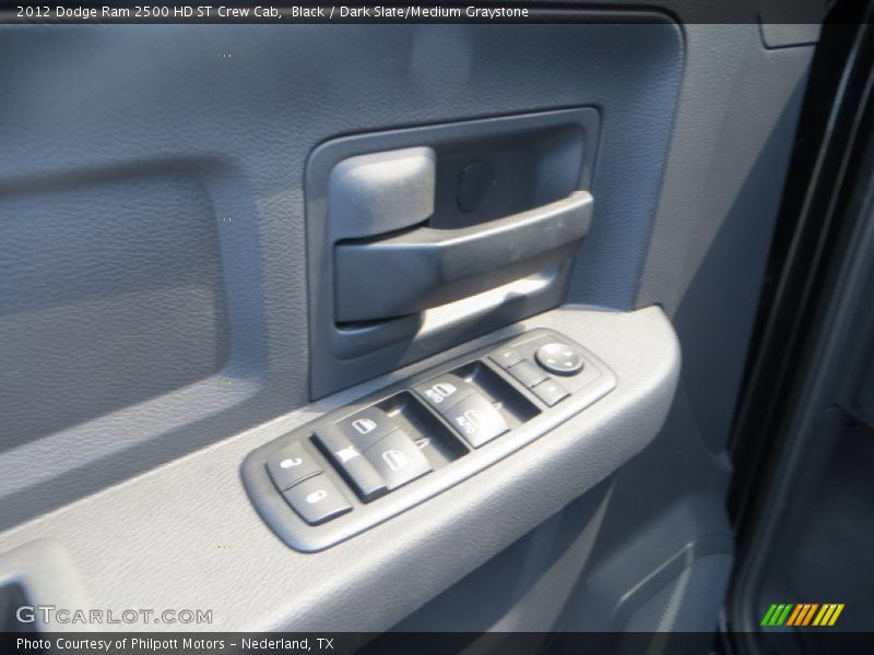 Black / Dark Slate/Medium Graystone 2012 Dodge Ram 2500 HD ST Crew Cab