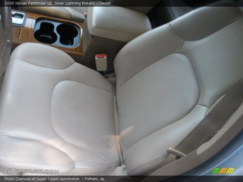 Silver Lightning Metallic / Desert 2006 Nissan Pathfinder LE