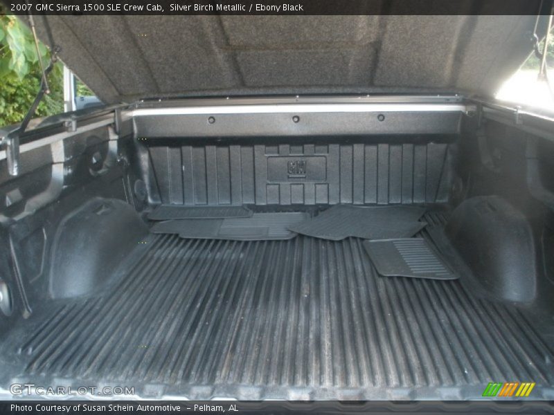 Silver Birch Metallic / Ebony Black 2007 GMC Sierra 1500 SLE Crew Cab