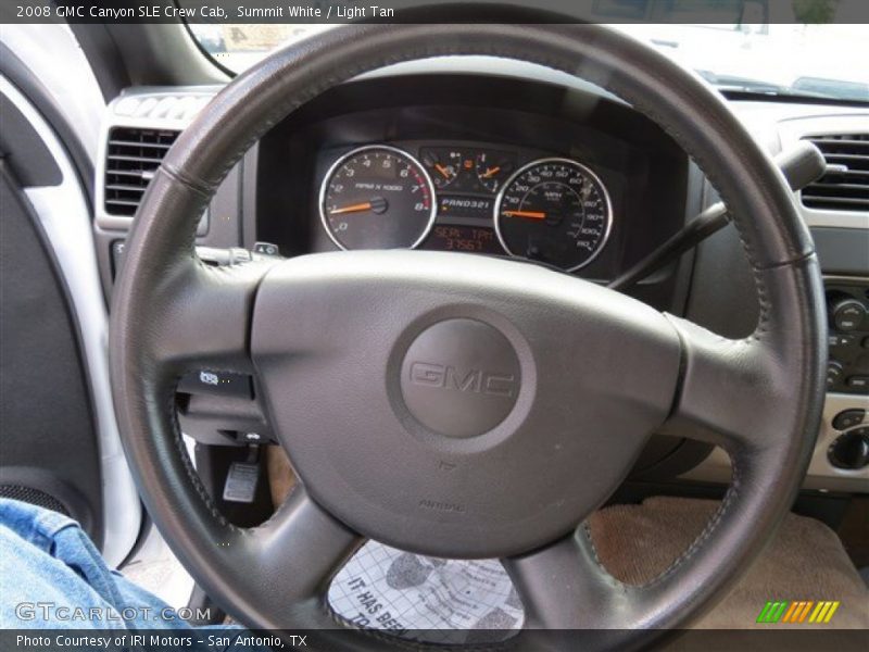  2008 Canyon SLE Crew Cab Steering Wheel