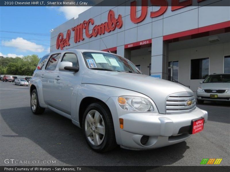 Silver Ice Metallic / Gray 2010 Chevrolet HHR LT