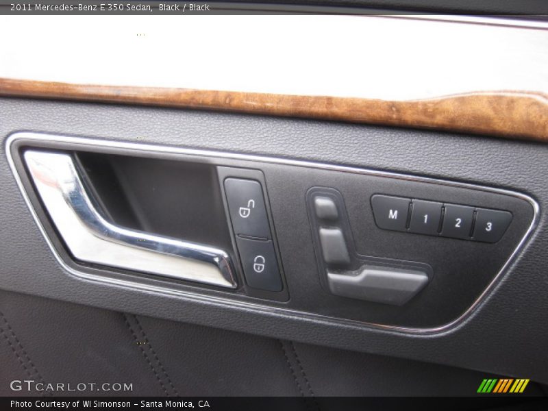 Black / Black 2011 Mercedes-Benz E 350 Sedan