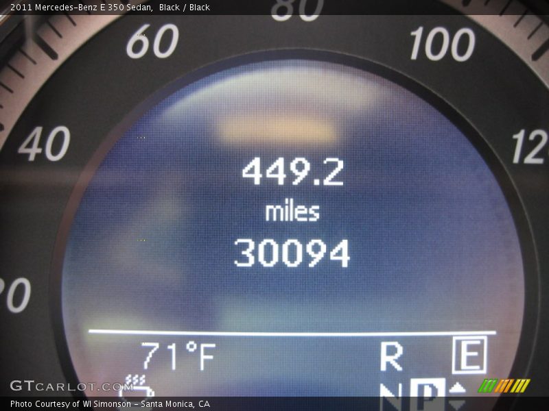 Black / Black 2011 Mercedes-Benz E 350 Sedan