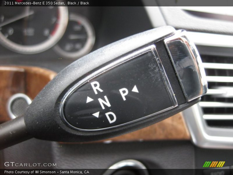 Black / Black 2011 Mercedes-Benz E 350 Sedan