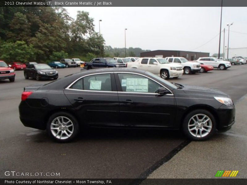 Black Granite Metallic / Jet Black 2013 Chevrolet Malibu LT