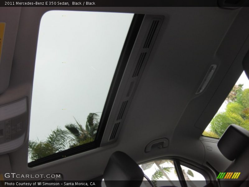 Black / Black 2011 Mercedes-Benz E 350 Sedan