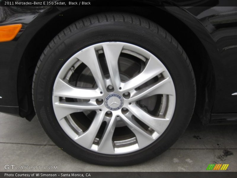 Black / Black 2011 Mercedes-Benz E 350 Sedan