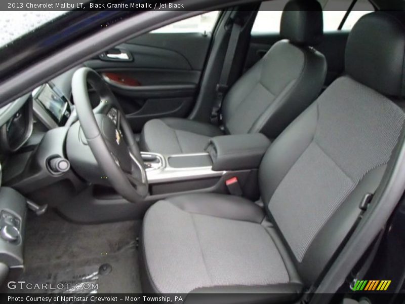 Black Granite Metallic / Jet Black 2013 Chevrolet Malibu LT