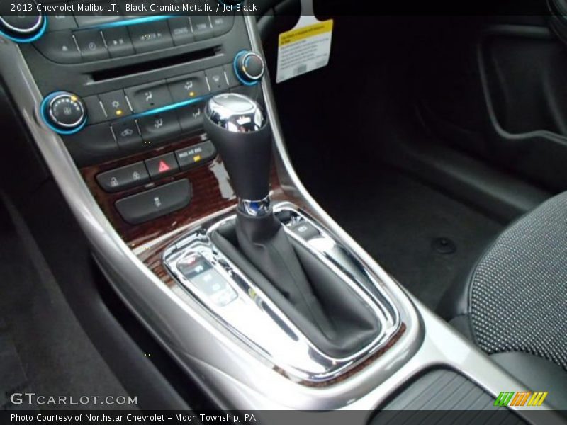 Black Granite Metallic / Jet Black 2013 Chevrolet Malibu LT