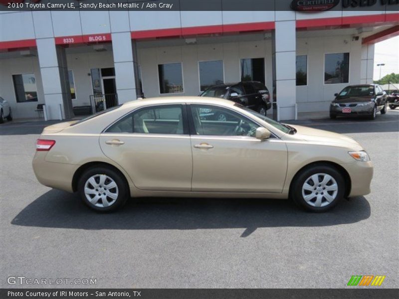 Sandy Beach Metallic / Ash Gray 2010 Toyota Camry LE