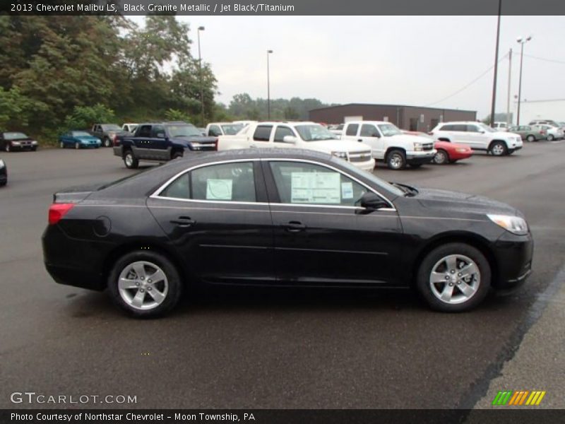 Black Granite Metallic / Jet Black/Titanium 2013 Chevrolet Malibu LS