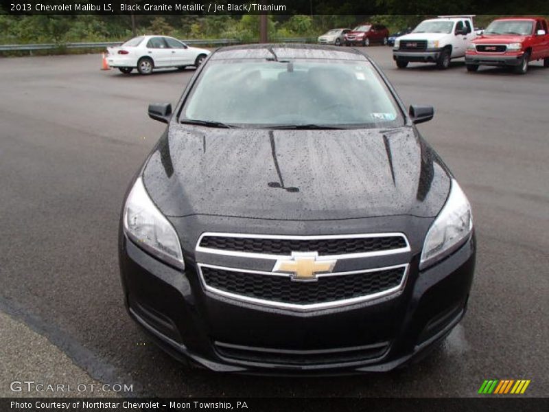 Black Granite Metallic / Jet Black/Titanium 2013 Chevrolet Malibu LS