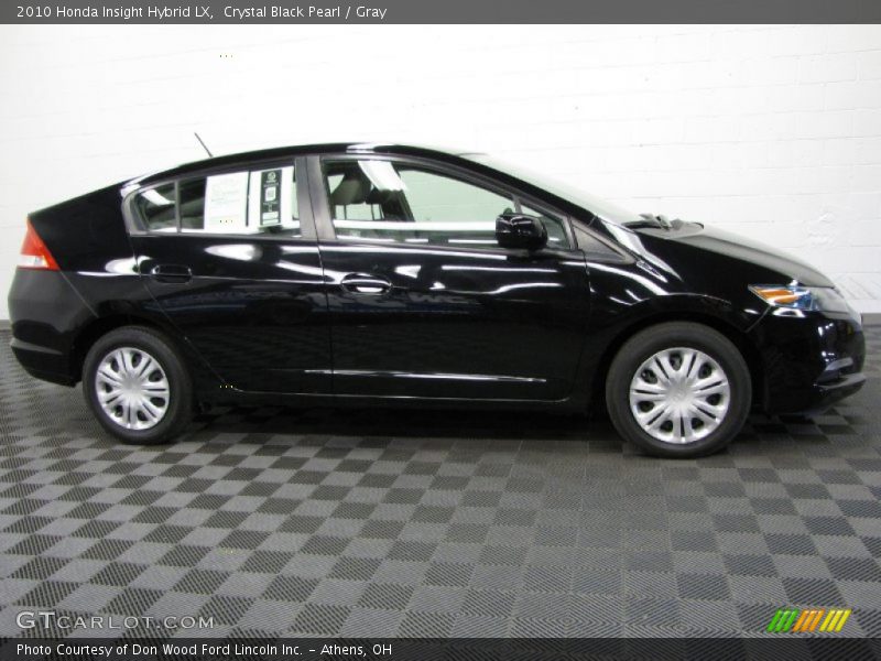 Crystal Black Pearl / Gray 2010 Honda Insight Hybrid LX