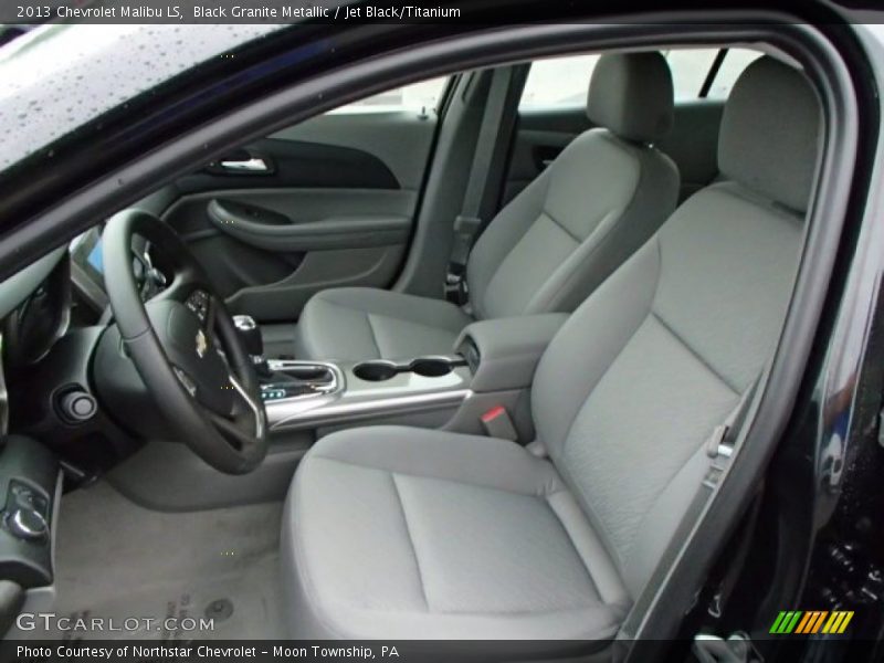 Black Granite Metallic / Jet Black/Titanium 2013 Chevrolet Malibu LS