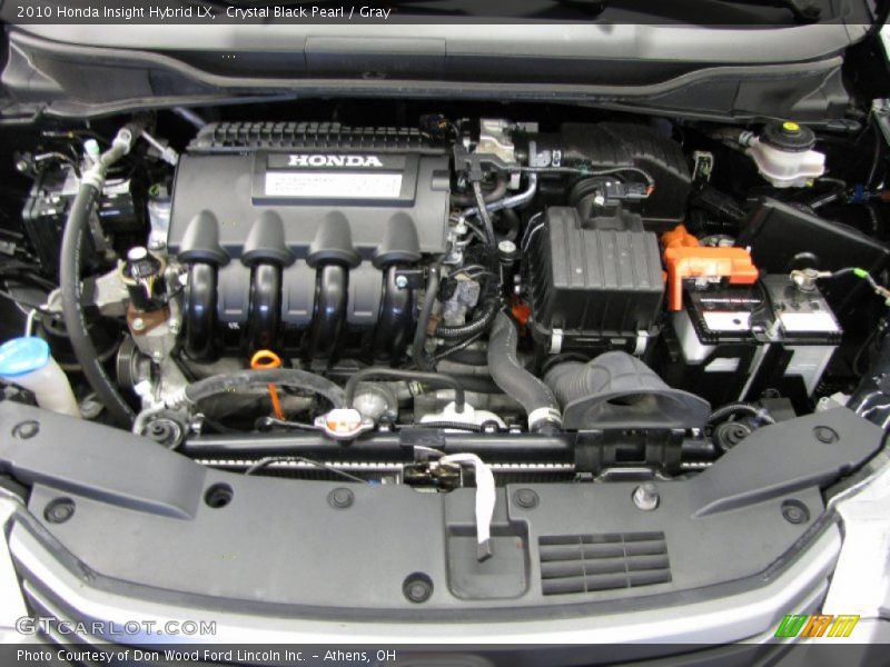 Crystal Black Pearl / Gray 2010 Honda Insight Hybrid LX