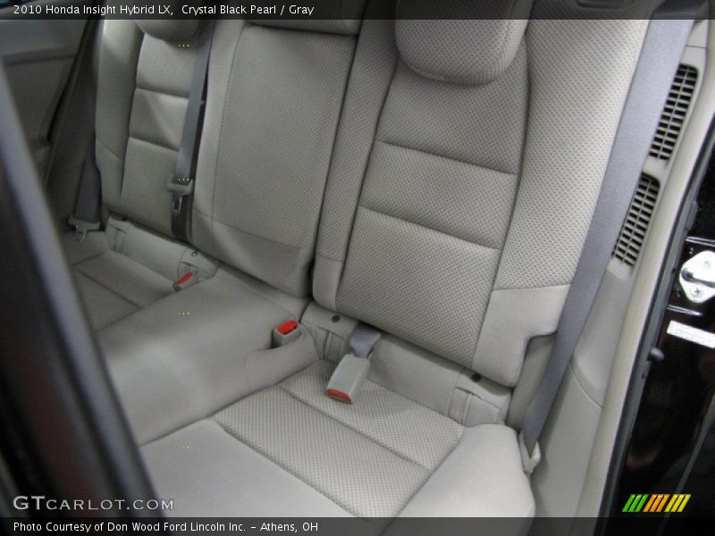 Crystal Black Pearl / Gray 2010 Honda Insight Hybrid LX