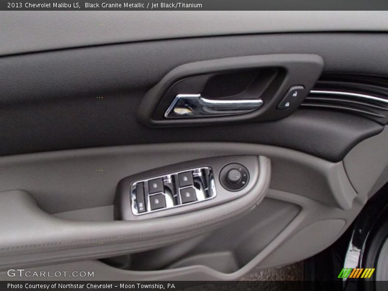 Black Granite Metallic / Jet Black/Titanium 2013 Chevrolet Malibu LS