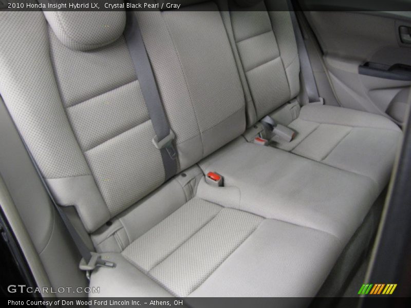 Crystal Black Pearl / Gray 2010 Honda Insight Hybrid LX