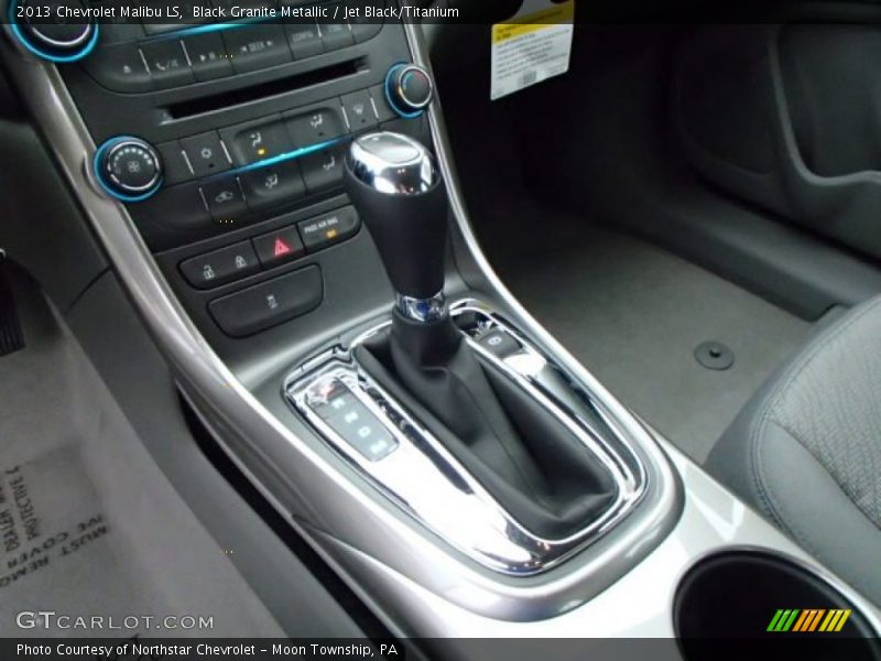 Black Granite Metallic / Jet Black/Titanium 2013 Chevrolet Malibu LS