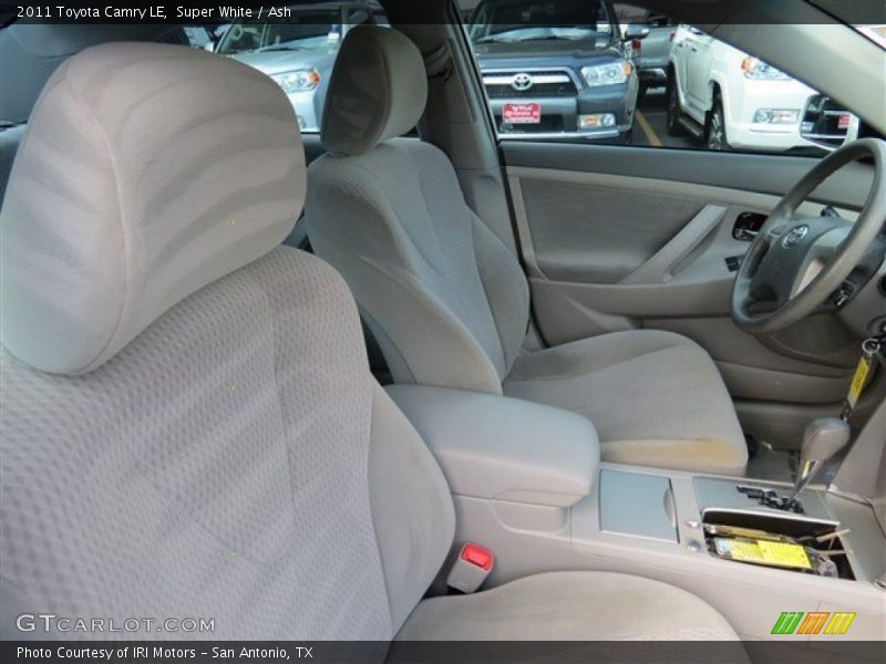 Super White / Ash 2011 Toyota Camry LE