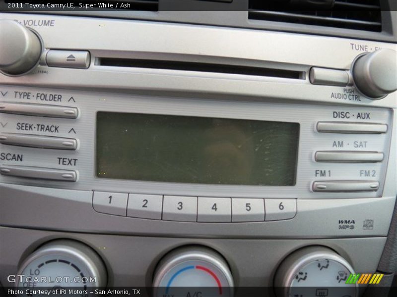 Super White / Ash 2011 Toyota Camry LE