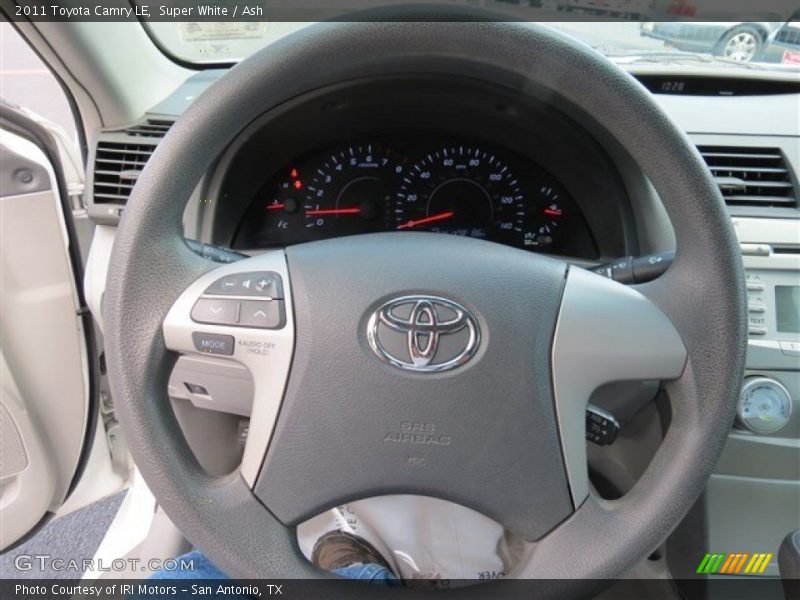 Super White / Ash 2011 Toyota Camry LE