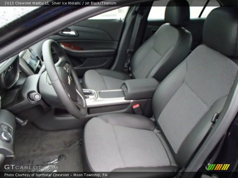 Silver Ice Metallic / Jet Black/Titanium 2013 Chevrolet Malibu LS
