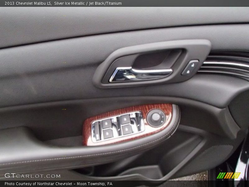 Silver Ice Metallic / Jet Black/Titanium 2013 Chevrolet Malibu LS