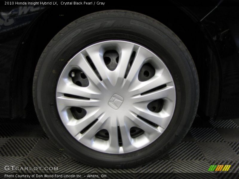 Crystal Black Pearl / Gray 2010 Honda Insight Hybrid LX