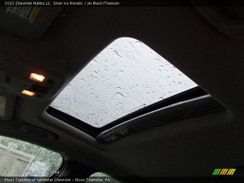 Silver Ice Metallic / Jet Black/Titanium 2013 Chevrolet Malibu LS