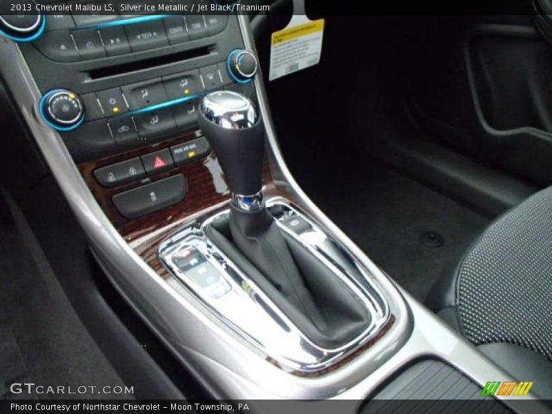 Silver Ice Metallic / Jet Black/Titanium 2013 Chevrolet Malibu LS