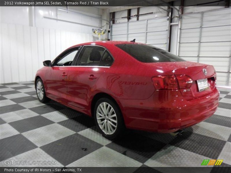 Tornado Red / Titan Black 2012 Volkswagen Jetta SEL Sedan