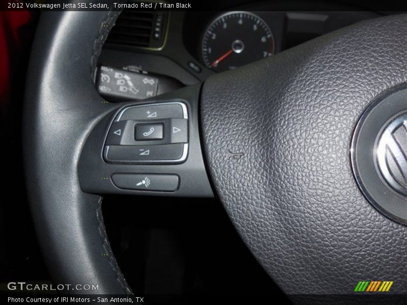 Tornado Red / Titan Black 2012 Volkswagen Jetta SEL Sedan