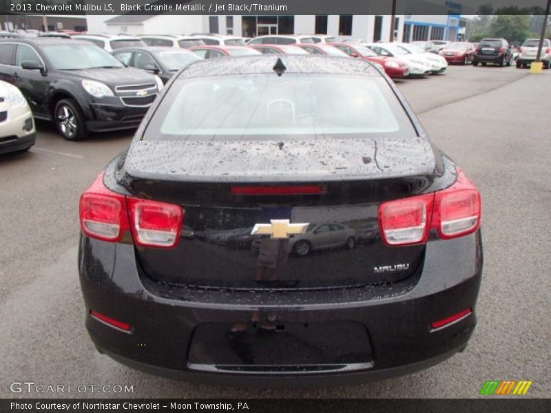 Black Granite Metallic / Jet Black/Titanium 2013 Chevrolet Malibu LS
