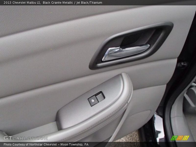 Black Granite Metallic / Jet Black/Titanium 2013 Chevrolet Malibu LS