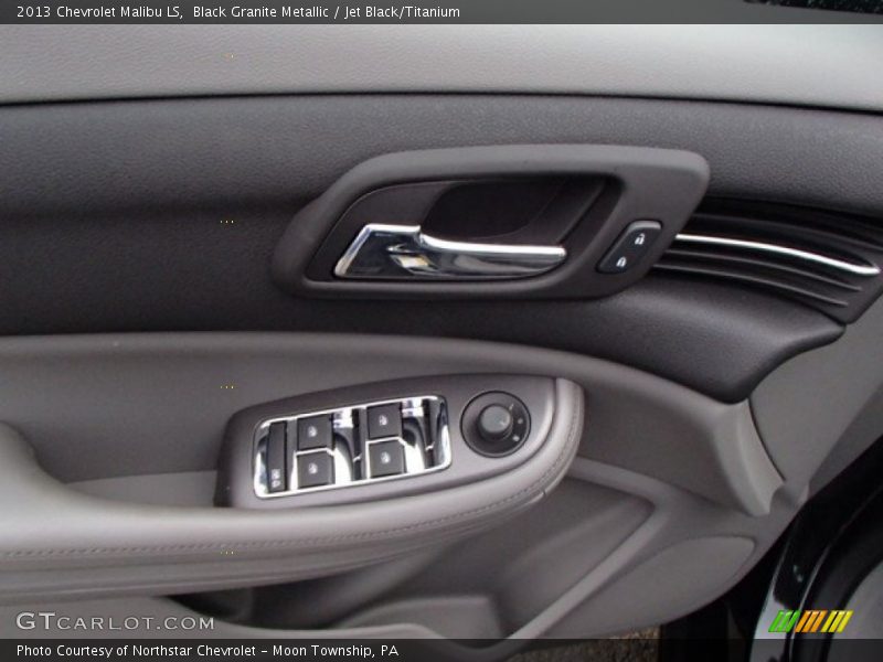 Black Granite Metallic / Jet Black/Titanium 2013 Chevrolet Malibu LS