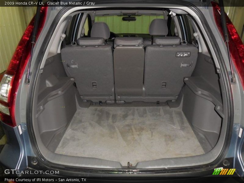 Glacier Blue Metallic / Gray 2009 Honda CR-V LX