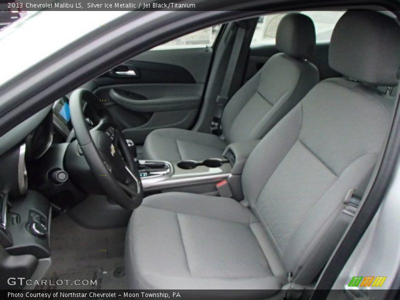Silver Ice Metallic / Jet Black/Titanium 2013 Chevrolet Malibu LS